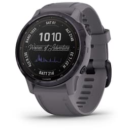 Smart Watch Cardio­frequenzimetro GPS Garmin Fenix 6S Pro Solar - Grigio