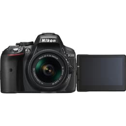 Reflex - Nikon D5300 Nero + obiettivo Nikon AF-S DX Nikkor 18-55mm f/3.5-5.6G VR II