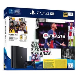 PlayStation 4 Pro 1000GB - Nero + FIFA 21