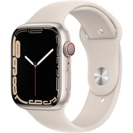 Apple Watch (Series 7) GPS + Cellular 45 mm - Alluminio Galassia - Cinturino Sport Galassia