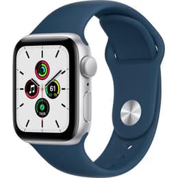 Apple Watch (Series SE) GPS 40 mm - Alluminio Argento - Cinturino Sport Blu
