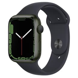Apple Watch (Series 7) GPS 45 mm - Alluminio Verde - Cinturino Sport Nero