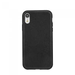 Cover iPhone XR - Materiale naturale - Nero