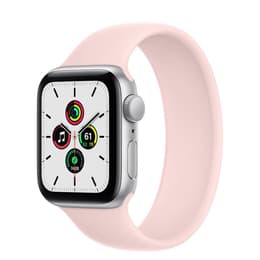 Apple Watch (Series SE) GPS 40 mm - Alluminio Argento - Cinturino Sport Rosa