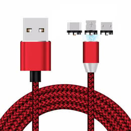 Caricatore smartphone Shop-Story Magnetic Cable Red