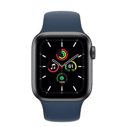 Apple Watch (Series SE) GPS 40 mm - Alluminio Grigio Siderale - Cinturino Cinturino Sport Blu