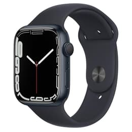 Apple Watch (Series 7) GPS 45 mm - Alluminio Nero - Cinturino Sport Nero