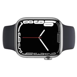 Apple Watch Series 7 (2021) GPS + Cellular 45 mm - Acciaio inossidabile Argento