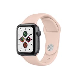Apple Watch (Series 5) GPS 44 mm - Alluminio Grigio Siderale - Sport Rosa