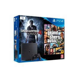 PlayStation 4 1000GB - Nero + Uncharted 4