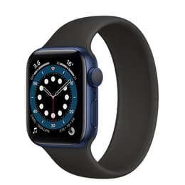 Apple Watch (Series 6) GPS + Cellular 44 mm - Alluminio Blu - Cinturino Sport Nero