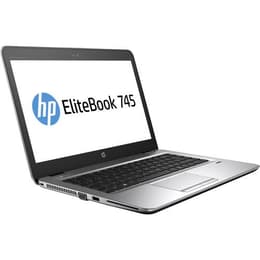 HP EliteBook 745 G4 14" A10-Series 2.5 GHz - SSD 128 GB - 8GB Tastiera Inglese (UK)