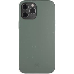 Cover iPhone 12/12 Pro - Materiale naturale - Verde