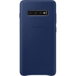 Cover Galaxy S10+ - Pelle - Blu