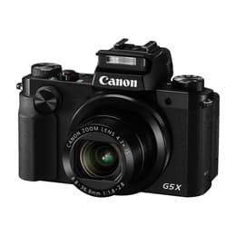 Compatta - Canon PowerShot G5X Nero + obiettivo Canon Zoom Lens 4.2x IS 8.8-36.8mm f/1.8-2.8