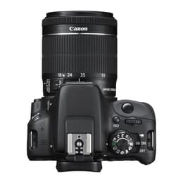 Reflex - Canon EOS 100D Nero + obiettivo Canon EF-S 18-55mm f/4-5.6 IS STM