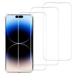 Schermo protettivo iPhone 14 Pro 3 schermi di protezione - Vetro - Trasparente