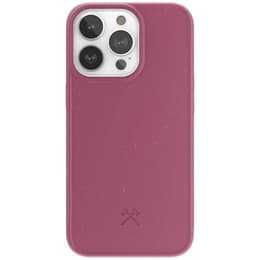 Cover iPhone 13 Pro - Materiale naturale - Rosso