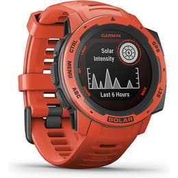 Smart Watch Cardio­frequenzimetro GPS Garmin Instinct Solar - Rosso