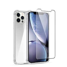 Cover iPhone 14 Pro Max e shermo protettivo - TPU - Trasparente
