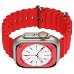 Smart Watch Cardio­frequenzimetro Generico QS8 ULTRA - Rosso