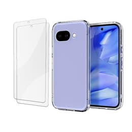 Cover Google Pixel 9a e 2 schermi di protezione - TPU - Trasparente
