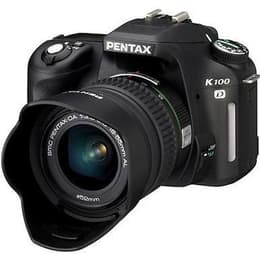 Reflex - Pentax K100D - Nero + obiettivo 18-55 mm f / 3.5-5.6 + Tamron AF-70-300 mm