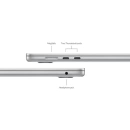 MacBook Air 15" (2023) - Apple M2 con CPU 8-core e GPU 10-Core - 24GB RAM - SSD 256GB - AZERTY - Francese