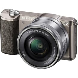 A5100 - Marrone + Sony E PZ 16-50mm f/3.5-5.6 OSS f/3.5-5.6
