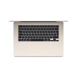 MacBook Air 15" (2023) - Apple M2 con CPU 8-core e GPU 10-Core - 8GB RAM - SSD 512GB - AZERTY - Francese