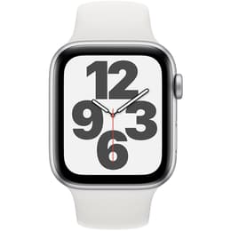 Apple Watch (Series SE) 2020 GPS 44 mm - Alluminio Argento - Cinturino Sport Bianco