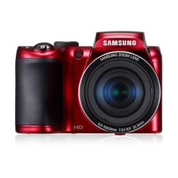 Macchina fotografica compatta WB100 - Rosso + Samsung Zoom Lens 22.3mm f/3.1-5.9 f/3.1-5.9