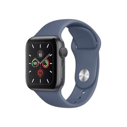 Apple Watch (Series 5) 2019 GPS 44 mm - Alluminio Grigio Siderale - Cinturino Sport Blu