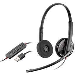 Cuffie riduzione del Rumore wired con microfono Plantronics Blackwire C320M - Nero