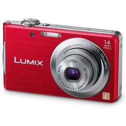 Macchina fotografica compatta Lumix DMC-FS35 - Rosso + Panasonic Leica DC Vario-Elmar 28-224 mm f/3.3-5.9 ASPH. f/3.3-5.9