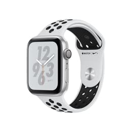 Apple Watch (Series 4) 2018 GPS 44 mm - Alluminio Argento - Sport Nero