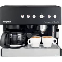 Macchina da caffè combinata Compatibile con cialde in carta (E.S.E.) Magimix 11422 Auto 1.4L - Nero