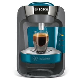 Macchina da caffè a cialde Compatibile Tassimo Bosch Suny TAS3702 0.8L - Blu/Grigio