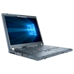Lenovo ThinkPad T500 15" Core 2 2.4 GHz - SSD 128 GB - 4GB Tastiera Tedesco