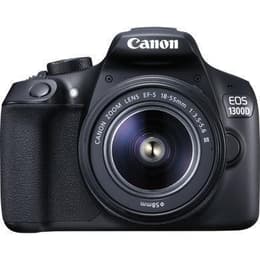 Reflex EOS 1300D - Nero + Canon EF-S 18-55mm f/3.5-5.6 III + EF 75-300mm f/4.0-5.6 III f/3.5-5.6 + f/4-5.6