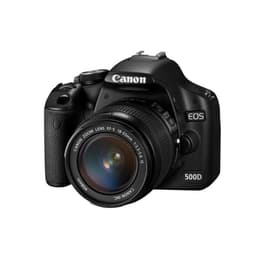 Reflex - Canon EOS 500D - Nero + Obiettivo Canon EF-S18-55mm f/3.5-5.6