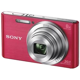 Macchina fotografica compatta Cyber-shot DSC-W830 - Rosa + Sony Zeiss Vario-Tessar 25–200mm f/3.3-6.3 f/3.3-6.3