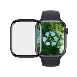 Schermo protettivo Apple Watch Series 7/8 - 45 mm - Plastica - Nero