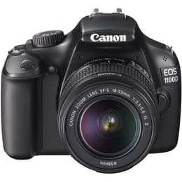 Reflex Canon EOS 1100D - Nero + Obiettivo Canon EF-S 18-55mm f/3.5-5.6 IS