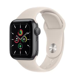 Apple Watch (Series 5) 2019 GPS 44 mm - Alluminio Grigio - Cinturino Sport Bianco