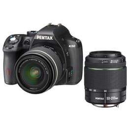 Reflex K-50 - Nero + Pentax SMC DA 18-55mm f/3.5-5.6 AL WR + SMC DA 50-200mm f/4-5.6 ED f/3.5-5.6 + f/4-5.6