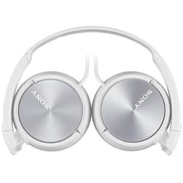Cuffie riduzione del rumore a filo con microfono Sony MDR-ZX310 - Bianco