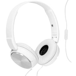 Cuffie riduzione del rumore a filo con microfono Sony MDR-ZX310 - Bianco