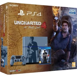 PlayStation 4 1000GB - Grigio - Edizione limitata Uncharted 4 + Uncharted 4