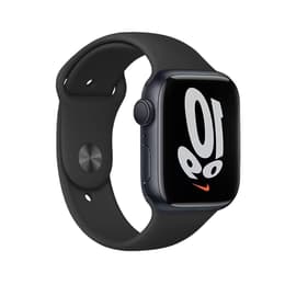 Apple Watch (Series 7) 2021 GPS + Cellular 45 mm - Alluminio Nero - Cinturino Sport Nero